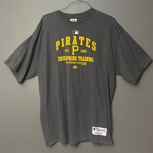 Authentic Majestic Pittsburgh Pirates Baseball 2010 Spring Training T-Shirt - XL